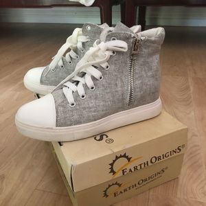 Grey High Tops